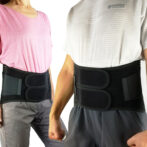 男女兼用のコルセット ハードデラックス・メッシュ ブラック