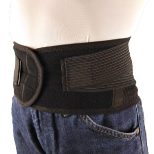 【約49％OFF】コルセット 「ミドルベルト メッシュ ブラック」  S～4Lサイズ 腰痛ベルト 腰用サポーター 骨盤ベルト 骨盤バンド