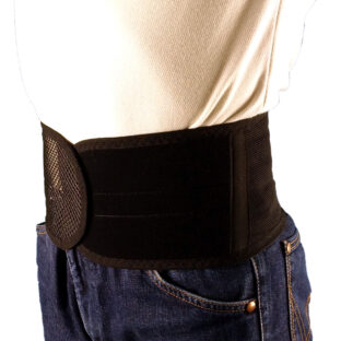 【約48％OFF】コルセット 「ミドルライトベルト メッシュ ブラック」  S～4Lサイズ 腰痛ベルト 腰用サポーター 骨盤ベルト 骨盤バンド