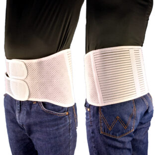 【約40％OFF】コルセット 「フォーク・メッシュ」  S ～ 4Lサイズ 腰痛ベルト 腰用サポーター 骨盤ベルト 骨盤バンド