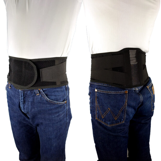 パッドが気持ちいい腰痛ベルト スーパースレンダー