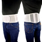 安心ノンホルマリン素材の腰痛ベルト プロスリム・メッシュ